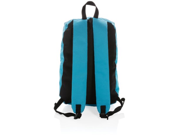 Mochila para gimnasio barata sin PVC con diseño aerodinámico y práctica Azul claro detalle 13