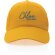 Gorras de béisbol eco aware 100% recicladas con ahorro real de agua Amarillo detalle 52