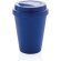 Tazas reutilizables de doble pared 300ml para café caliente y seguro Azul