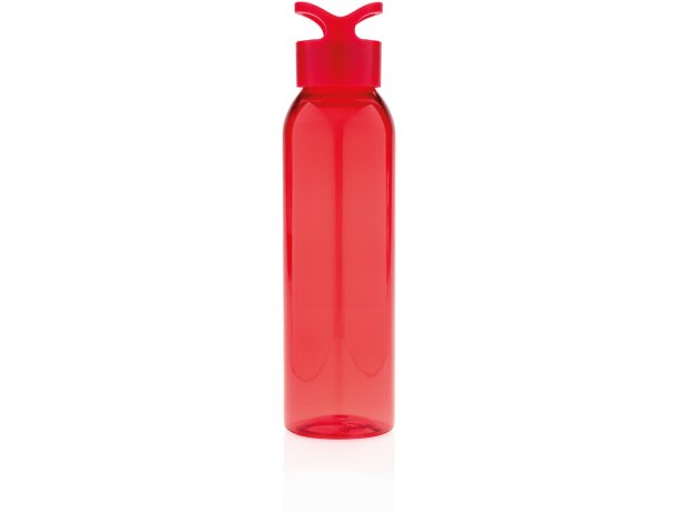 Botella de agua antigoteo AS personalizada rojo