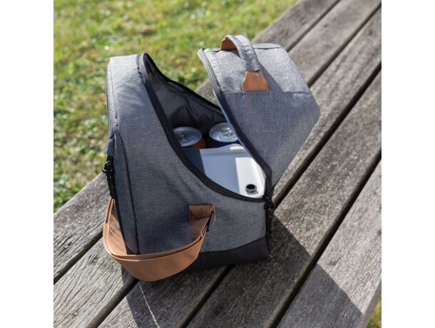 Neveras urban outdoor impact aware para excursiones y picnics sostenibles Gris detalle 15