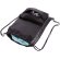 Mochilas corporativas reflectantes RPET con trazador AWARE sin PVC Negro detalle 5