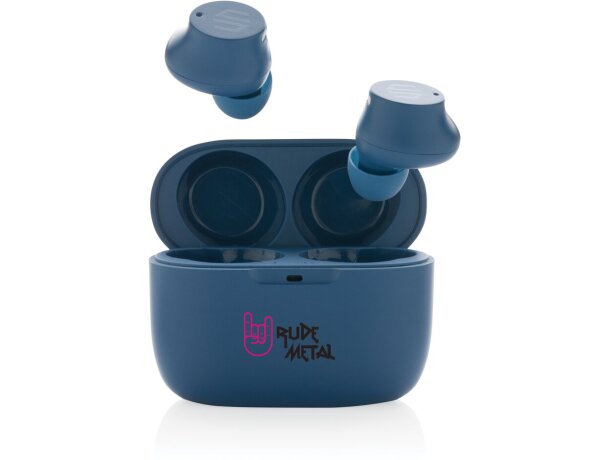 Auriculares con logo napa urban vitamin sonido profundo y graves intensos Azul detalle 47