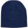 Gorro de lana con logotipo Impact Aware ligero con hilo Polylana reciclado Azul marino detalle 18