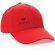 Gorras de béisbol aware algodón reciclado ahorra 387 litros de agua Rojo detalle 32