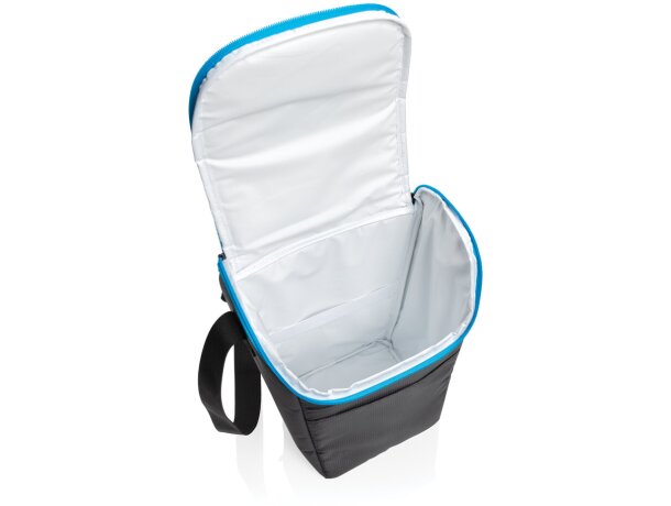 Neveras explorer para exteriores con capacidad para 6 latas o 2 botellas Negro/azul detalle 2