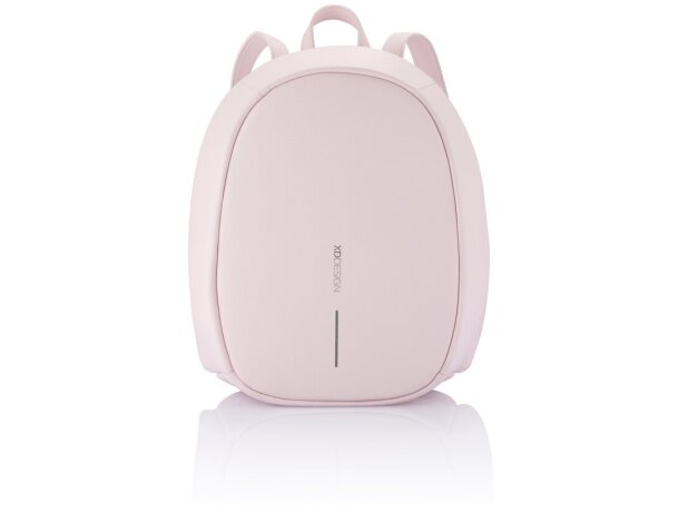 Mochila para niños personalizada antirrobo con cremalleras escondidas Rosa detalle 33