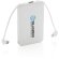 Powerbank 5.000 mAh de bolsillo con cables integrados 3 en 1 Blanco detalle 18