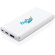 Powerbank personalizado ultra rápida 10.000 mAh con carga tipo C y USB Blanco detalle 8