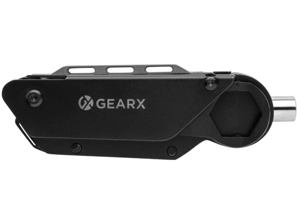 Herramienta para bicicleta gear x con cuerpo de aluminio y acero inoxidable Negro detalle 14