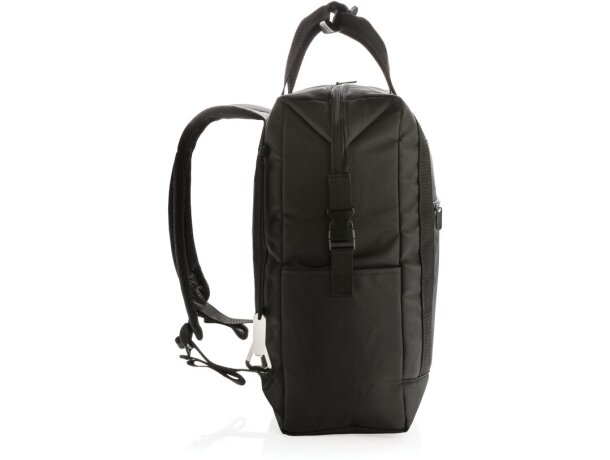 Nevera bolsa térmica corporativa swiss peak xxl sin pvc gran capacidad Negro detalle 5