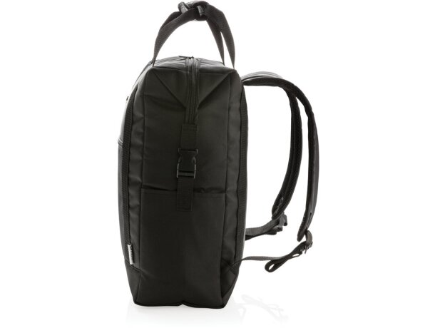 Nevera bolsa térmica corporativa swiss peak xxl sin pvc gran capacidad Negro detalle 6