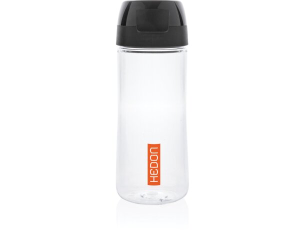 Botella Tritan™ Renew 0,5L fabricada en EU personalizada negro/transparente