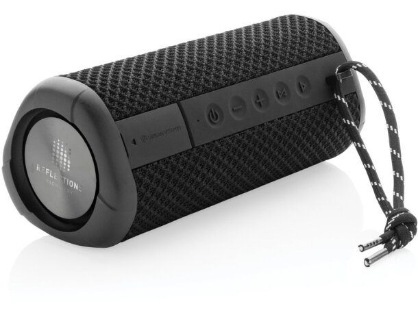 Altavoz bluetooth en original resistente al agua con graves masivos Negro detalle 4