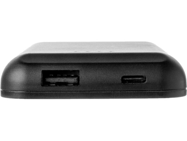 Powerbank publicitario inalámbrico magnético para iphone 12 y android Negro detalle 10