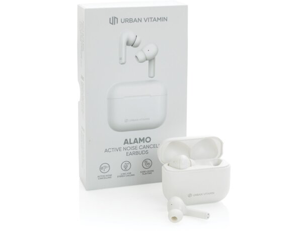 Auriculares alamo urban vitamin anc con cancelación de ruido y modo transparencia Blanco detalle 27