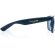 Gafas de sol con logo eco-sol recicladas con protección UV 400 y CAT 3 Azul marino detalle 24