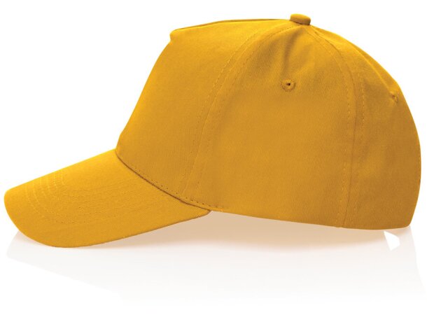 Gorras de béisbol eco-aware cuenta tu historia sostenible con aware™ Amarillo detalle 45