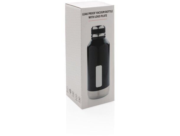 Botellas térmicas antigoteo con tapa a rosca y capacidad de 500ml Negro detalle 5