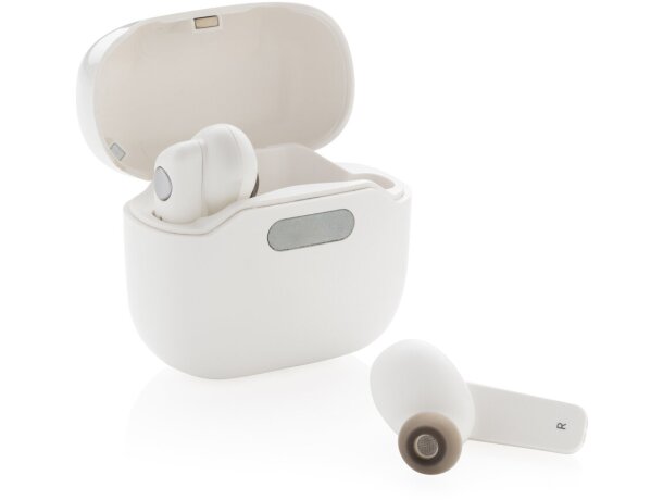 Auriculares TWS con estuche que elimina 99.9% de bacterias con luz UV-C Blanco detalle 11