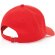 Gorras de béisbol aware algodón reciclado ahorra 387 litros de agua Rojo detalle 29