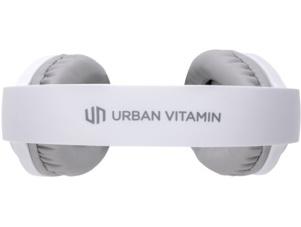 Auriculares personalizados Belmont inalámbricos Urban Vitamin bajos intensos Blanco detalle 19