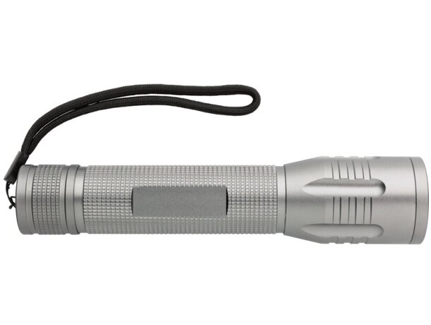 Linterna grabada resistente y súper brillante cree de 3w con 100 lúmenes Gris/negro detalle 12