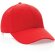 Gorras de béisbol aware algodón reciclado ahorra 387 litros de agua Rojo detalle 31