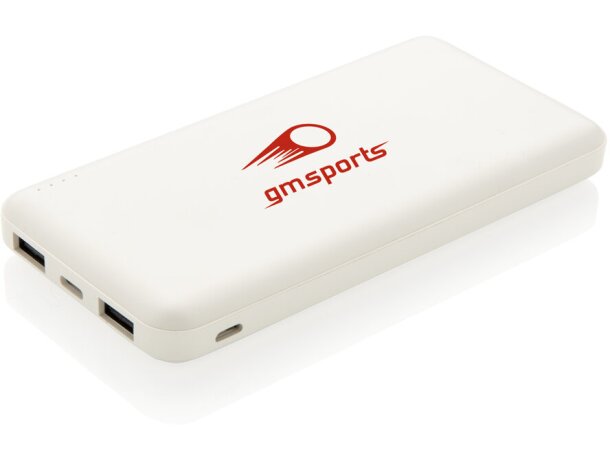 Powerbanks 10000 mah de plástico Blanco detalle 17