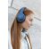 Auriculares inalámbricos personalizados de plástico en colores Azul detalle 44