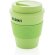 Tazas reutilizables con tapa de rosca 350ml aptas para microondas Verde detalle 28