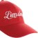 Gorras de béisbol eco aware 100% recicladas con ahorro real de agua Rojo detalle 31