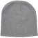 Gorro de lana con logotipo Impact Aware ligero con hilo Polylana reciclado Gris detalle 11