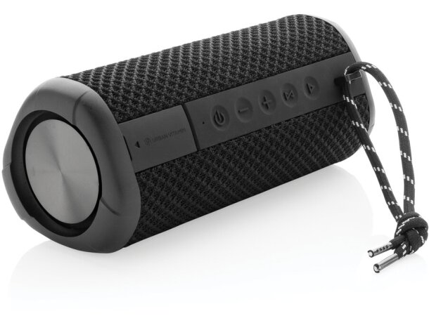 Altavoz bluetooth en original resistente al agua con graves masivos Negro detalle 14