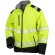 Chaquetas alta visibilidad impermeables poliéster 310 g/m2 Amarillo fluorescente/negro