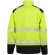 Chaquetas alta visibilidad impermeables poliéster 310 g/m2 Amarillo fluorescente/negro detalle 2