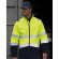 Chaquetas alta visibilidad ligeras y cálidas poliéster 280 g/m2 Amarillo fluorescente/negro detalle 3