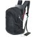 Mochilas para pc portátil leipzig Daily con conector USB y antirrobo Negro/negro detalle 4