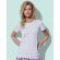 Camisetas deportivas mujer con logo stedman activa y elegante bordado personalizada blanco