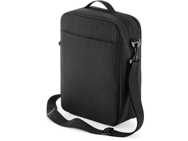 Bolsas de viaje acolchadas con compartimento protector y correa ajustable Negro detalle 1