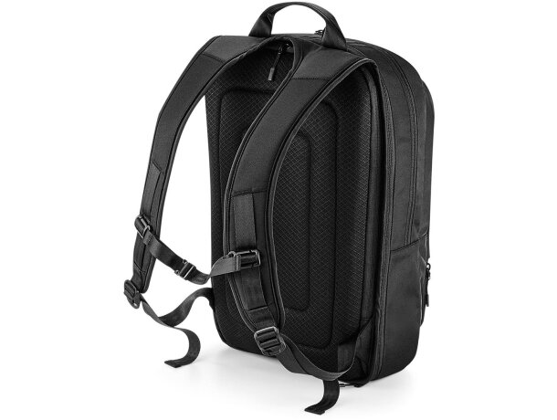 Mochila para portátil 15 poliéster con portabotellas interior Negro detalle 1