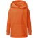 Sudadera con capucha con logo algodón ring-spun 280 g/m2 Naranja