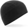 Gorro de lana promocional con logotipo tejido softshell transpirable Negro detalle 3