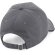 Gorras de béisbol premium 220g algodón sarga confort y estilo Gris grafito/negro detalle 3