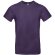 Camisetas manga corta algodón 185 g/m2 Morado mezcla