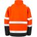 Chaquetas alta visibilidad ligeras y cálidas poliéster 280 g/m2 Naranja fluorescente/negro detalle 1