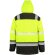 Chaquetas alta visibilidad impermeables con poliéster 200 g/m2 Amarillo fluorescente/negro detalle 2