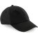 Outdoor 6 Panel Cap personalizada negra