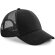 Gorra trucker athleisure para publicidad negro