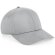 Gorras de béisbol urbanas 6 paneles con visera semicurvada y ajuste perfecto Gris claro marl